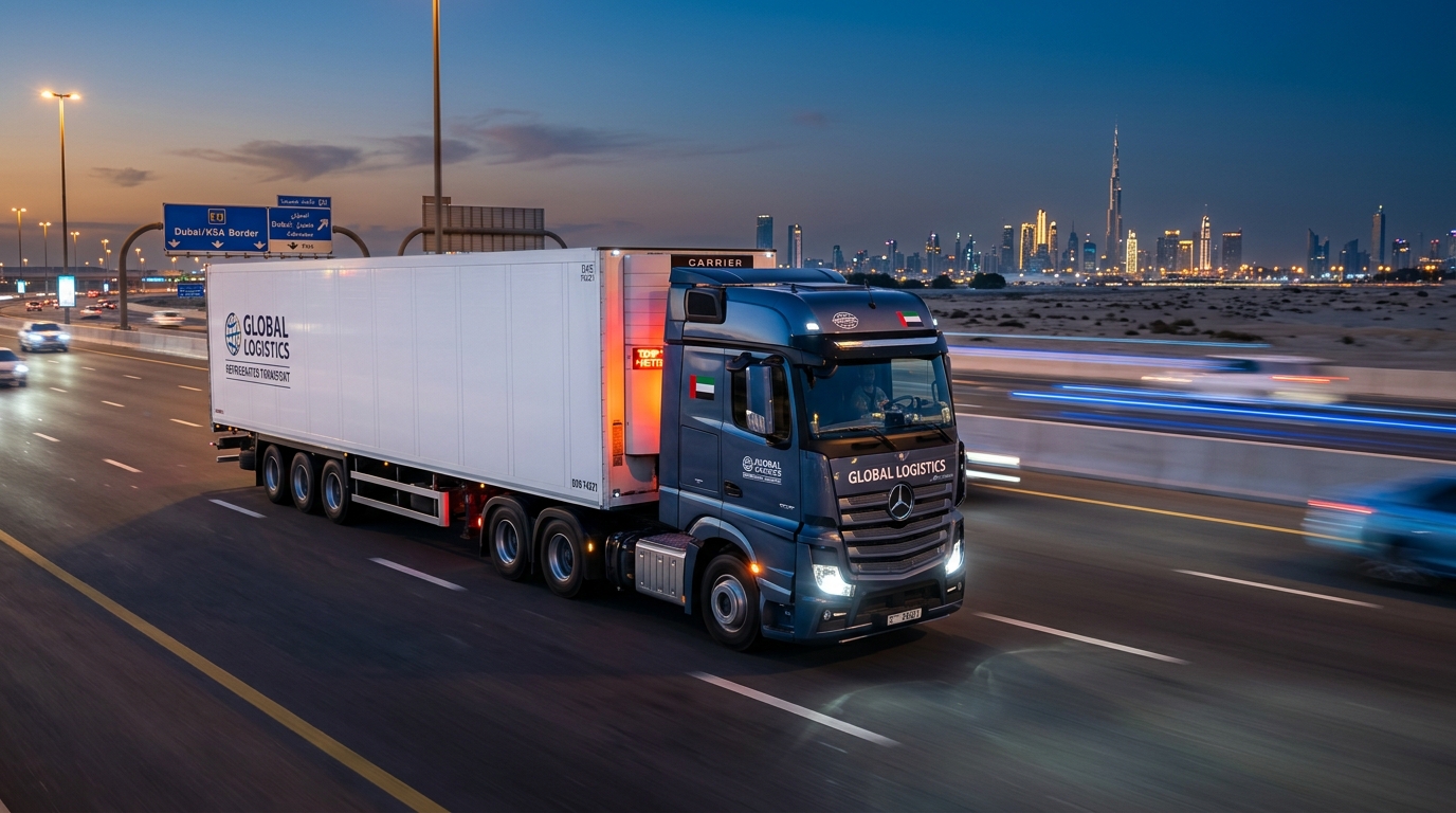 KHALEEJ REEFER — Dubai to GCC 25-Ton Reefer Logistics Platform